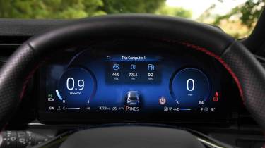 Ford Puma - digital instrument cluster